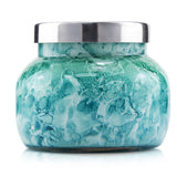 Capri Blue Watercolor Jar Candle - Volcano 