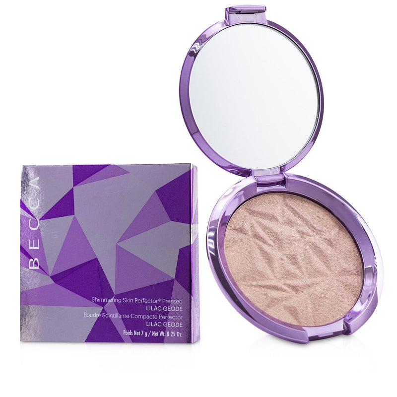 Becca Shimmering Skin Perfector Pressed Powder - # Lilac Geode  7g/0.25oz