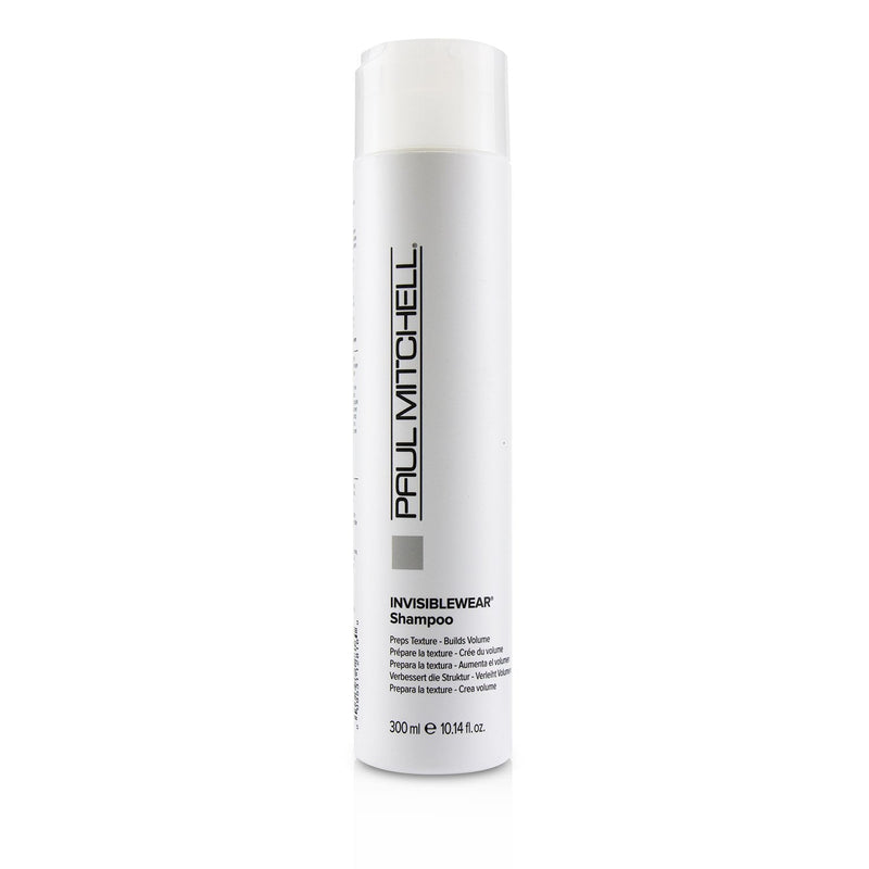 Paul Mitchell Invisiblewear Shampoo (Preps Texture - Builds Volume) 