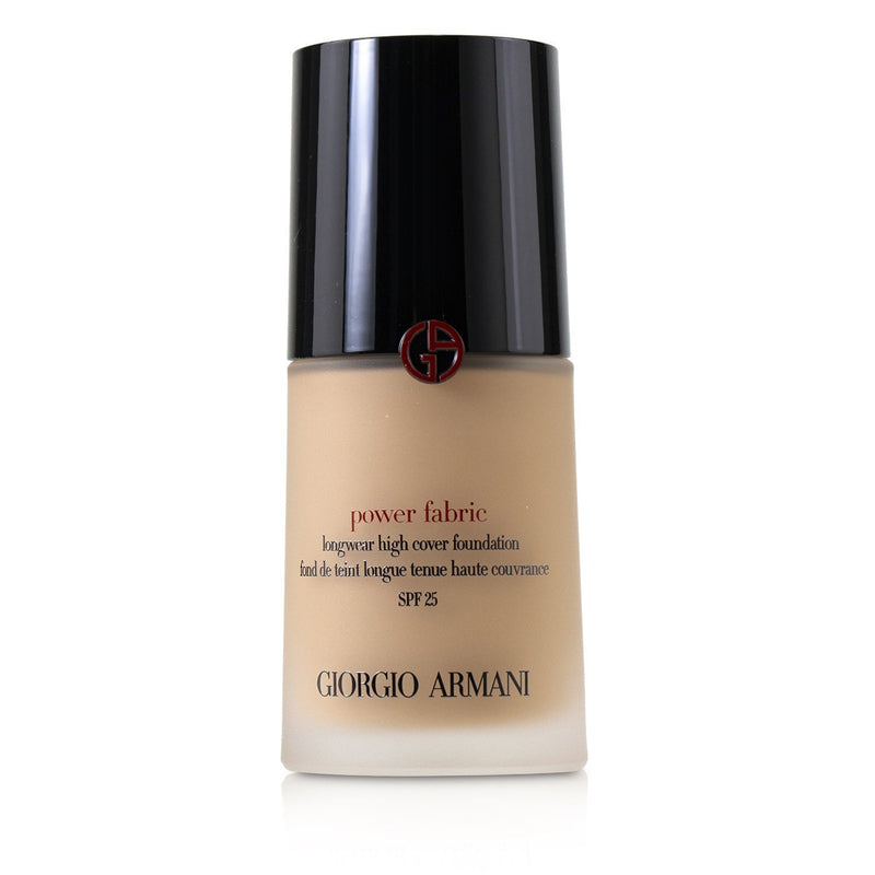 Giorgio Armani Power Fabric Longwear High Cover Foundation SPF 25 - # 5.25 (Medium, Cool)  30ml/1.01oz