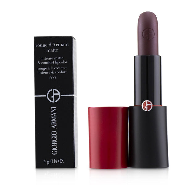 Giorgio Armani Rouge D'Armani Matte Intense Matte & Comfort Lipcolor - # 600 Attitude 