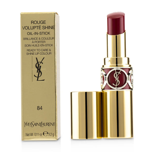 Yves Saint Laurent Rouge Volupte Shine 84 Rouge Cassandre 3.2g/0.1 –  Fresh Beauty Co. New Zealand
