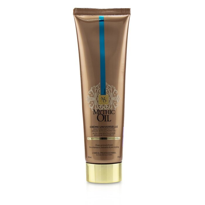 L'Oreal Professionnel Mythic Oil Cr?me Universelle High Concentration Argan with Almond Oil (All Hair Types) 150ml/5oz