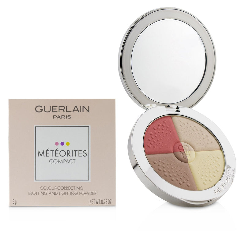 Guerlain Meteorites Compact Colour Correcting, Blotting And Lighting Powder - # 4 Dore/Golden 