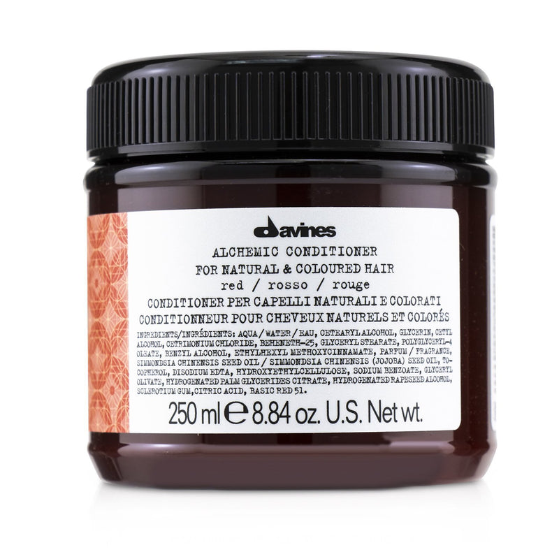 Davines Alchemic Conditioner - # Red (For Natural & Coloured Hair)  250ml/8.84oz