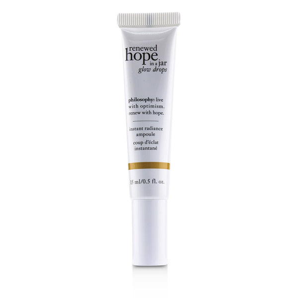 Philosophy Renewed Hope In A Jar Glow Drops - Instant Radiance Ampoule 