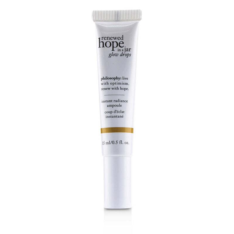 Philosophy Renewed Hope In A Jar Glow Drops - Instant Radiance Ampoule 