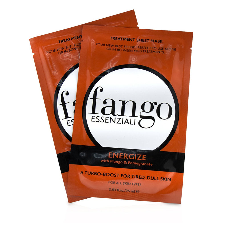 Borghese Fango Essenziali Energize Treatment Sheet Masks 