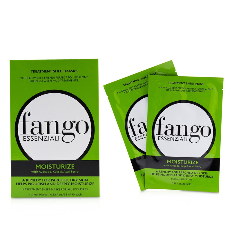 Borghese Fango Essenziali Moisturize Treatment Sheet Masks 