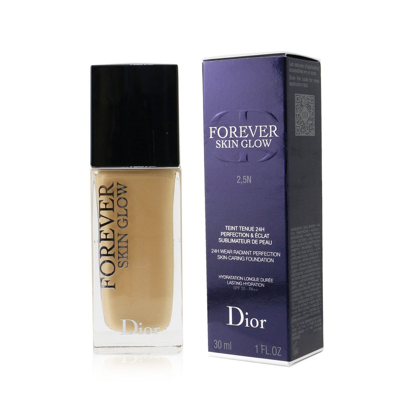 Christian Dior Dior Forever Skin Glow 24H Wear Radiant Perfection Foundation SPF 35 - # 2.5N (Neutral)  30ml/1oz