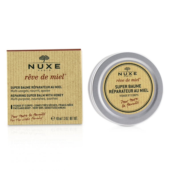 Nuxe Reve De Miel Repairing Super Balm With Honey For Face & Body (For Very Dry, Sensitized Areas) 