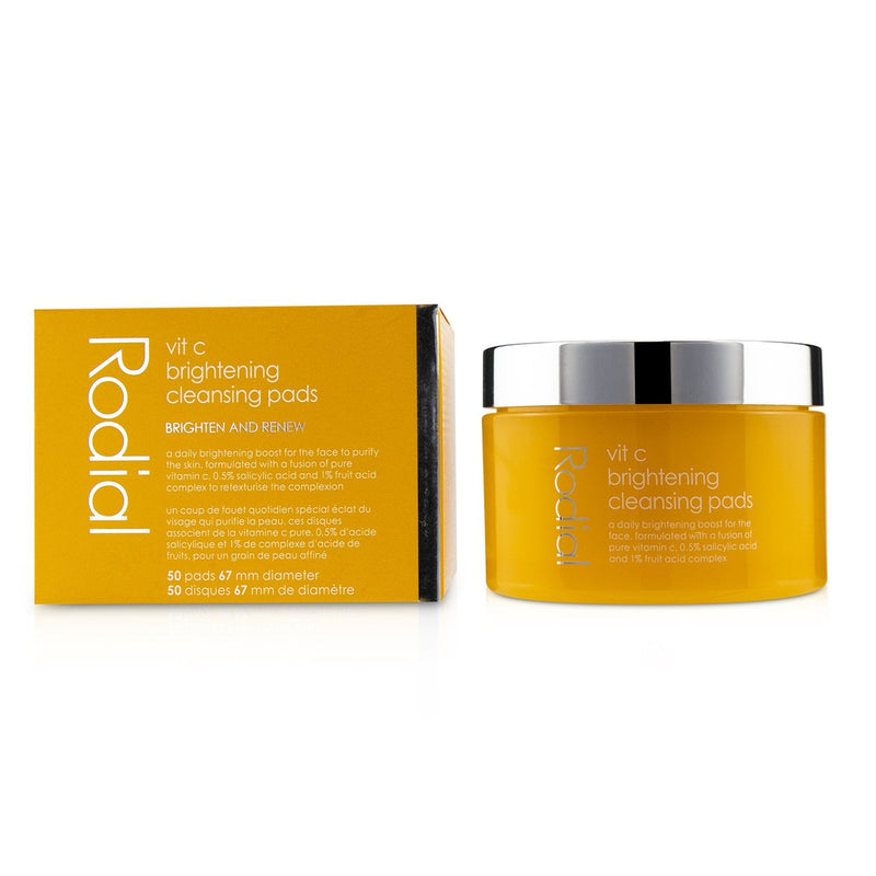 Rodial Vit C Brightening Cleansing Pads 