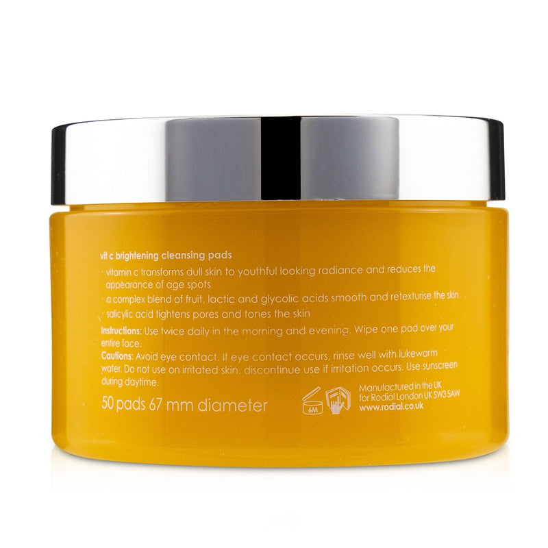 Rodial Vit C Brightening Cleansing Pads 