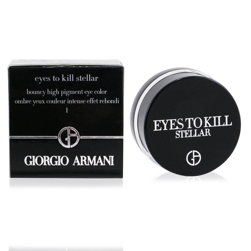 Giorgio Armani Eyes To Kill Stellar Bouncy High Pigment Eye Color - # 1 Midnight 