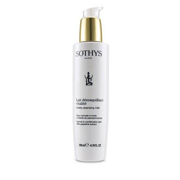 Sothys Vitality Cleansing Milk - For Normal to Combination Skin, With Grapefruit Extract 200ml/6.76oz
