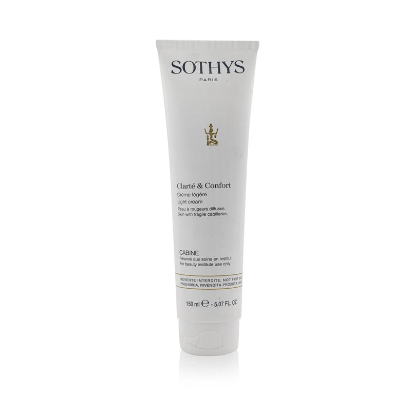 Sothys Clarte & Comfort Light Cream - For Skin With Fragile Capillaries (Salon Size) 