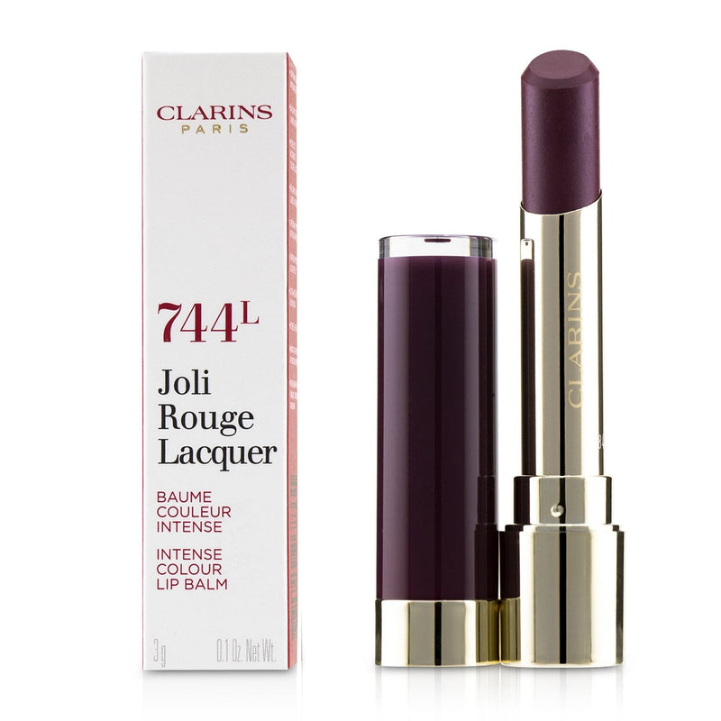 Clarins Joli Rouge Lacquer - # 744L Plum 