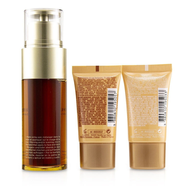 Clarins Double Serum Extra-Edition Set: Double Serum 50ml + Extra-Firming Day Cream 15ml + Extra-Firming Night Cream 15ml 