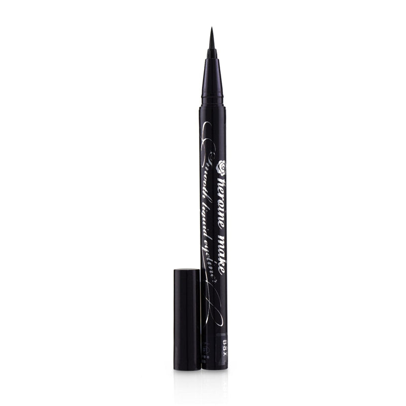 KISS ME Heroine Make Smooth Liquid Eyeliner Waterproof - # 03 Brown Black