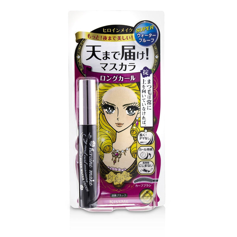 KISS ME Heroine Make Long And Curl Mascara Super Waterproof - # 01 Black 