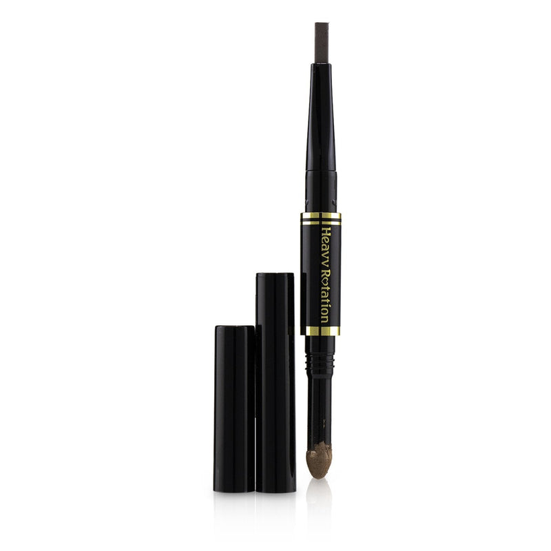 KISS ME Heavy Rotation Fit Fiber In Double Eyebrow Pencil - # 02 Dark Brown 