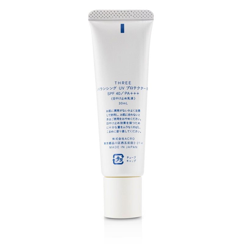 THREE Balancing UV Protector SPF 40 PA+++  30ml/1oz