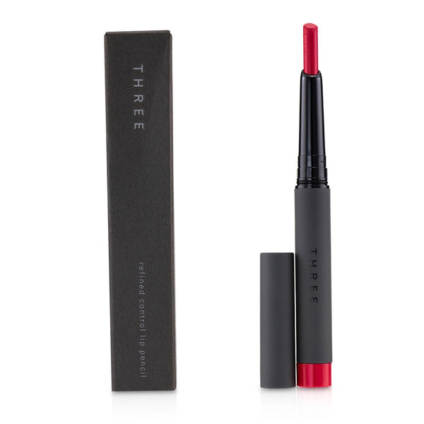 THREE Refined Control Lip Pencil - # 06 My Lionheart (Clear & Vivid Rosy Red) 