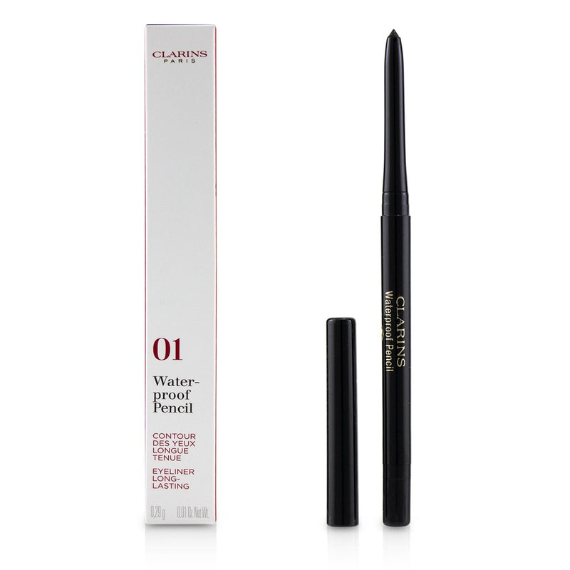 Clarins Waterproof Pencil - # 01 Black Tulip 