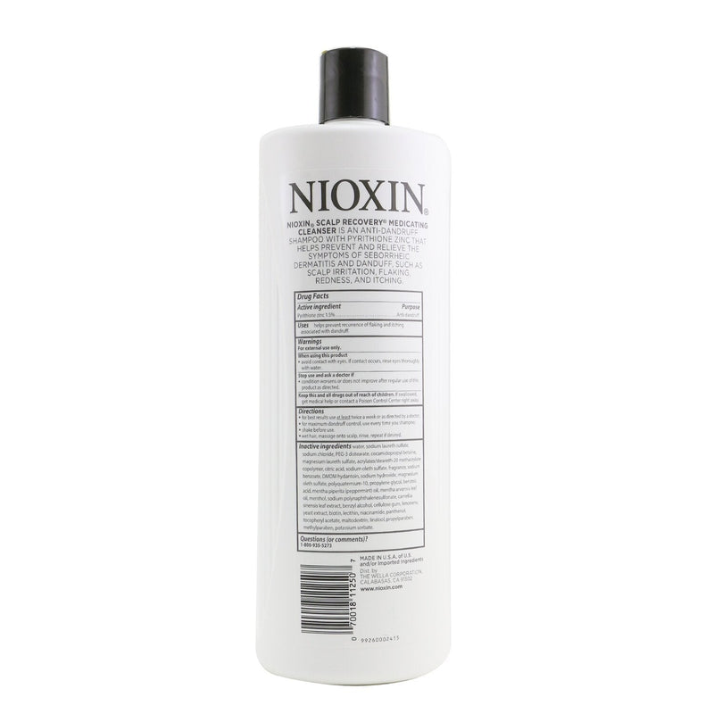 Nioxin Scalp Recovery Pyrithione Zinc Medicating Cleanser (For Itchy Flaky Scalp) 