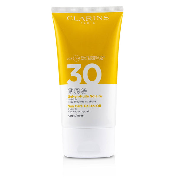 Clarins Sun Care Body Gel-to-Oil SPF 30 - For Wet or Dry Skin 