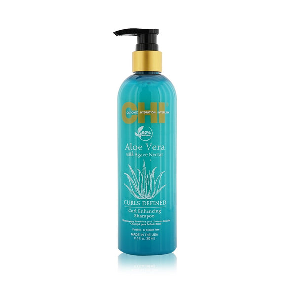 CHI Aloe Vera with Agave Nectar Curls Defined Curl Enhancing Shampoo 