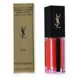 Yves Saint Laurent Rouge Pur Couture Vernis À Lèvres Water Stain - # 605 Bain De Corail 