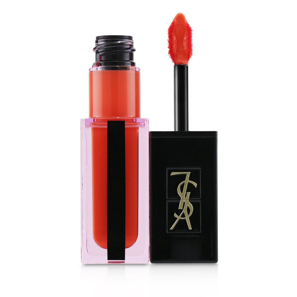 Yves Saint Laurent Rouge Pur Couture Vernis À Lèvres Water Stain - # 605 Bain De Corail 