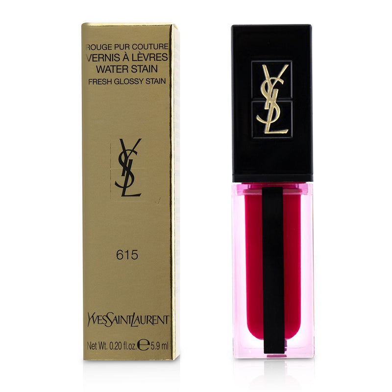 Yves Saint Laurent Rouge Pur Couture Vernis À Lèvres Water Stain - # 615 Ruby Wave 