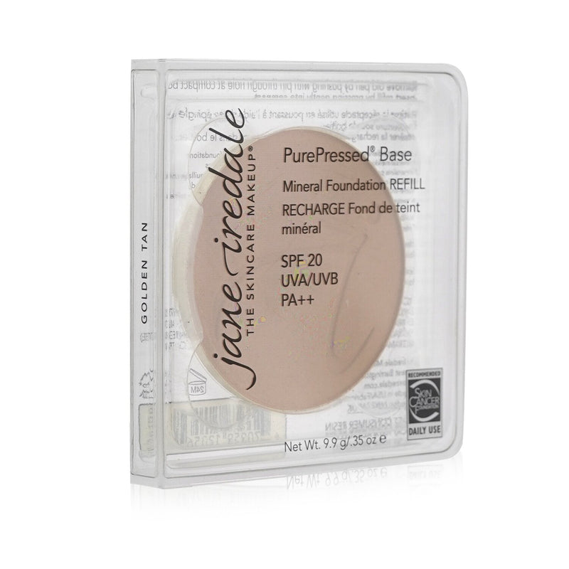 Jane Iredale PurePressed Base Mineral Foundation Refill SPF 20 - Golden Tan  9.9g/0.35oz