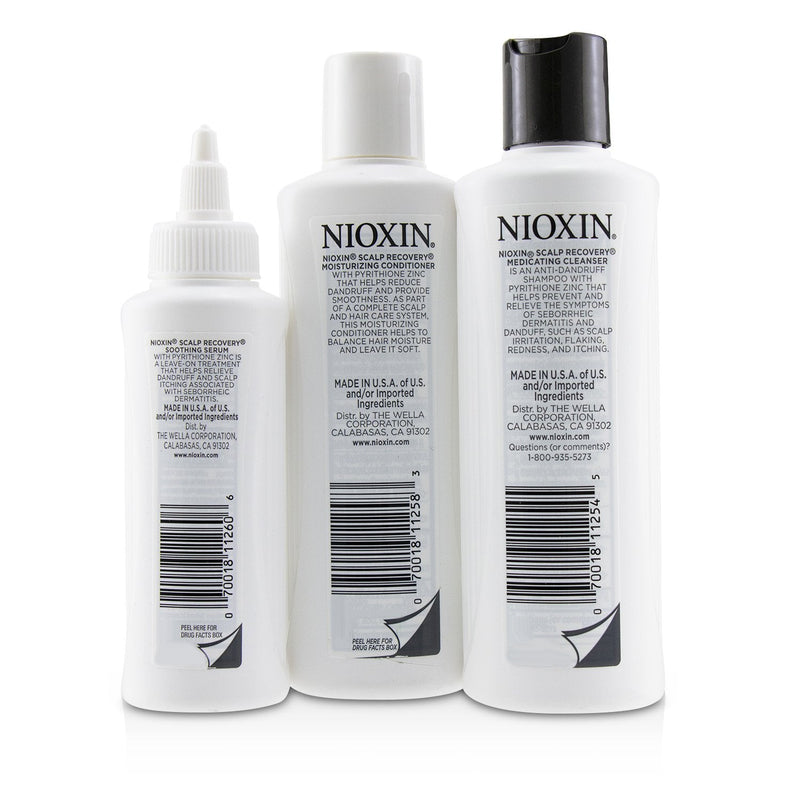 Nioxin Scalp Recovery Kit - For Itchy Flaky Scalp 