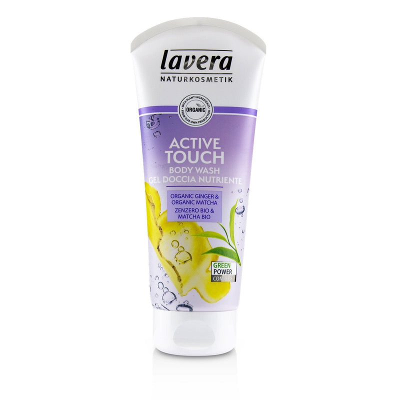 Lavera Body Wash - Active Touch (Organic Ginger & Organic Matcha)  200ml/6.6oz