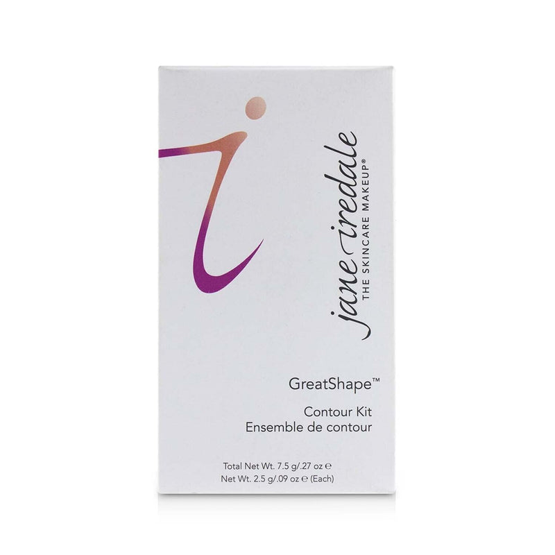 Jane Iredale GreatShape Contour Kit (1x Highlight, 1x Blush, 1x Contour) - # Cool 