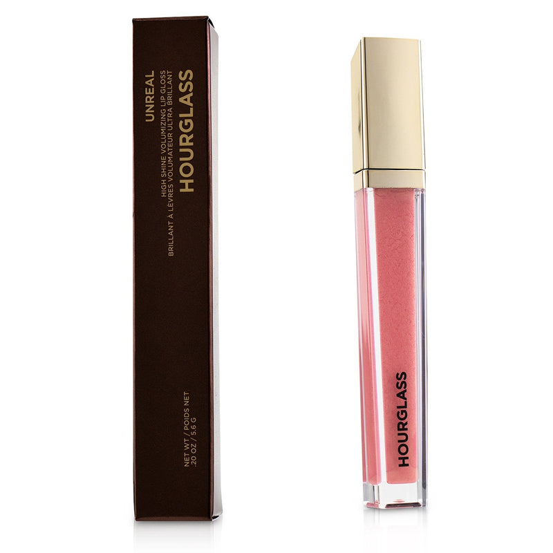 HourGlass Unreal High Shine Volumizing Lip Gloss - # Fortune (Pink With Gold Pearl) 