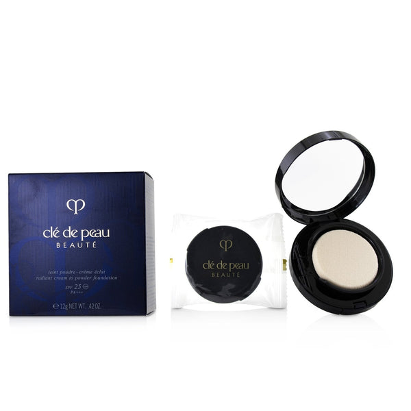 Cle De Peau Radiant Cream To Powder Foundation SPF 25 - # O20 (Light Ochre)  12g/0.42oz