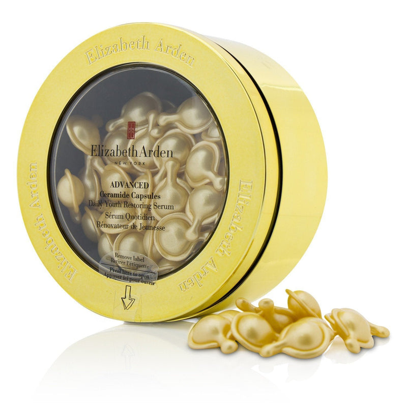 Elizabeth Arden Ceramide Capsules Daily Youth Restoring Serum - ADVANCED (Box Slightly Damaged)  60caps