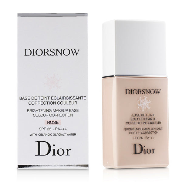 Christian Dior Diorsnow Brightening Makeup Base Colour Correction SPF35 - # Rose  30ml/1oz