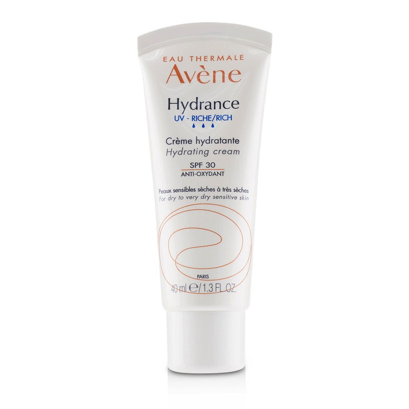 Avene Hydrance UV RICH Hydrating Cream SPF 30 - For Dry to Very Dry Sensitive Skin  40ml/1.3oz