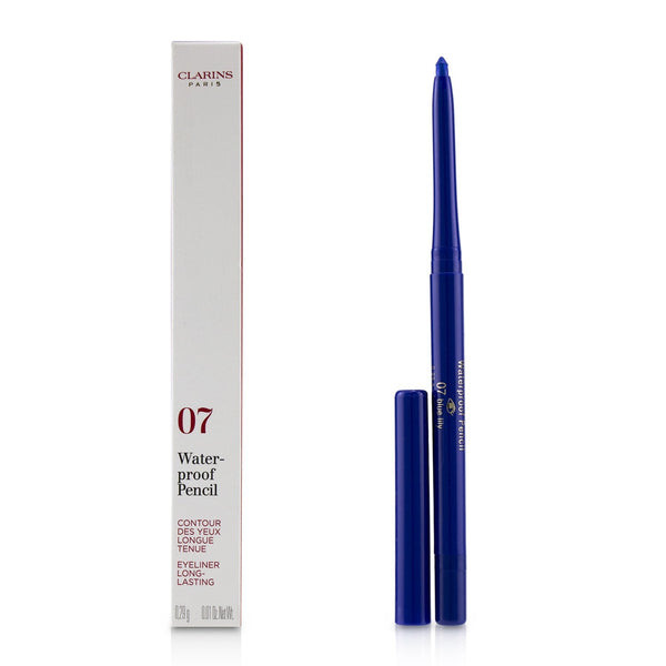 Clarins Waterproof Pencil - # 07 Blue Lily  0.29g/0.01oz