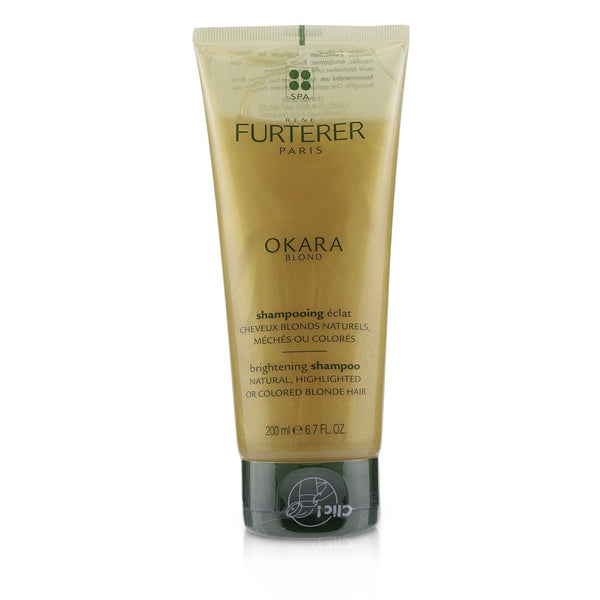 Rene Furterer Okara Blond Blonde Radiance Ritual Brightening Shampoo (Natural, Highlighted or Colored Blonde Hair) 