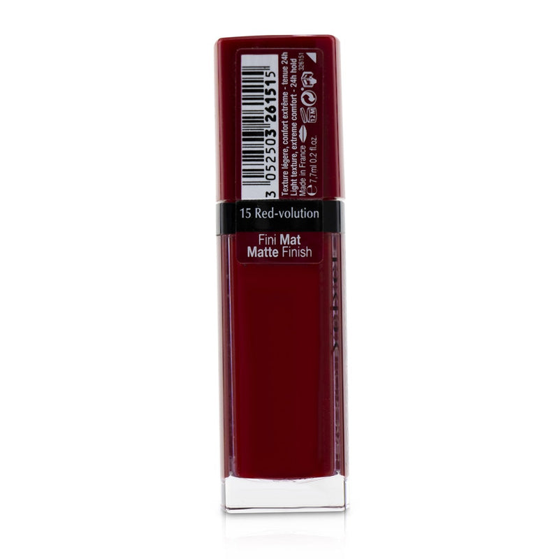 Bourjois Rouge Edition Velvet Lipstick - # 15 Red-Volution 