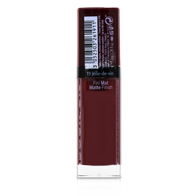 Bourjois Rouge Edition Velvet Lipstick - # 19 Jolie-De-Vin  7.7ml/0.26oz