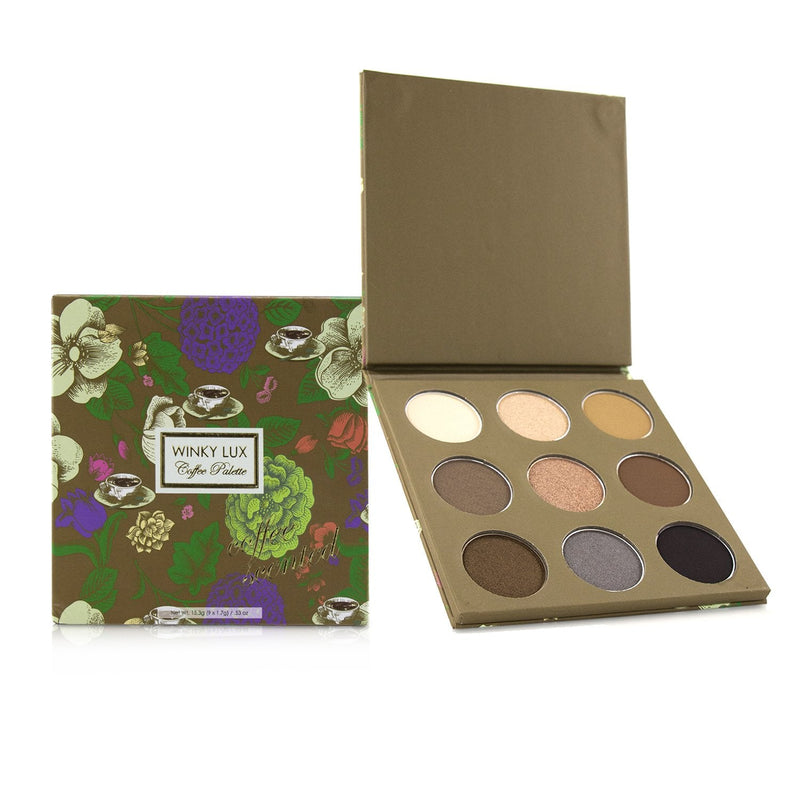 Winky Lux Eyeshadow Palette (9x Eyeshadow) - # Coffee  9x1.7g/0.058oz