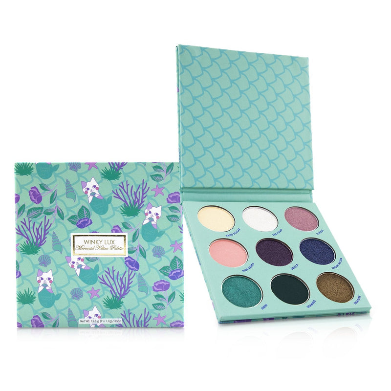 Winky Lux Eyeshadow Palette (9x Eyeshadow) - # Mermaid Kitten  9x1.7g/0.058oz