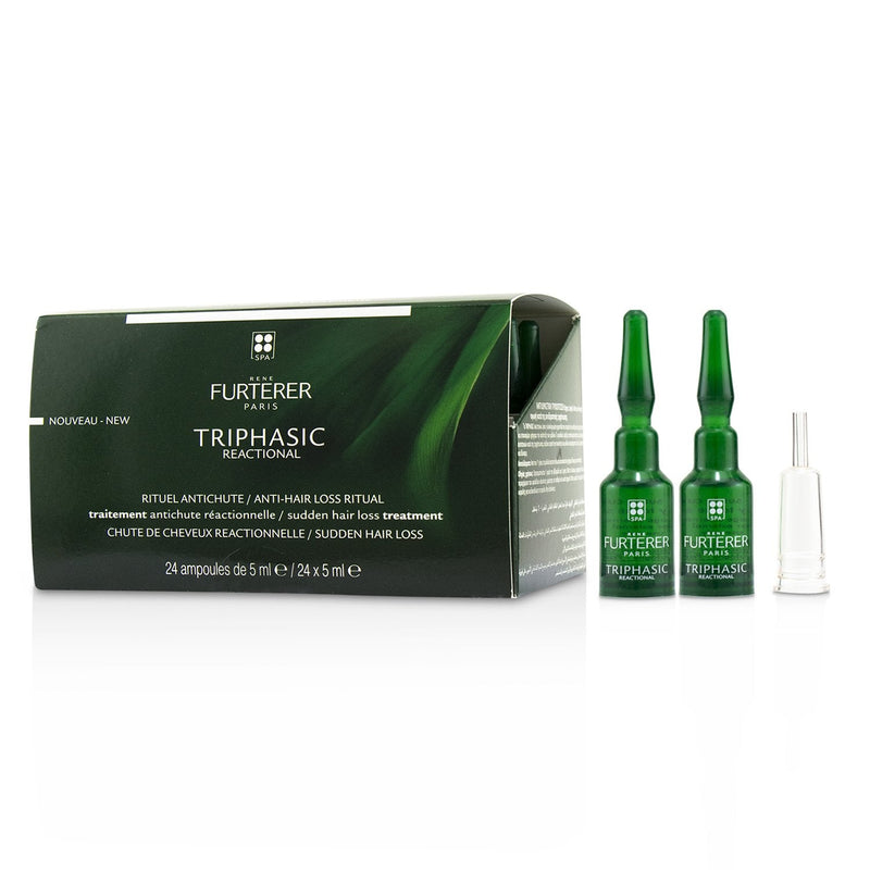 Rene Furterer Triphasic Reactional Anti-Hair Loss Ritual Sudden Hair Loss Treatment 